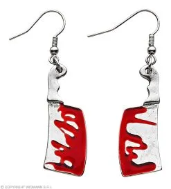 Oorbellen Bloederig Hakmes