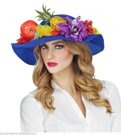 Blauwe Hippie Hoed Brede Rand -Sprookjeskleding Verkoopwinkel wdm 2018 68582 3 2