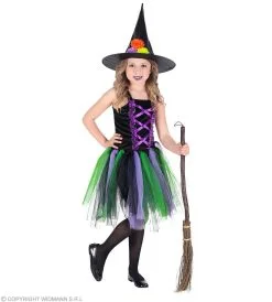 Gemene Slechte Heks Meisje Kostuum