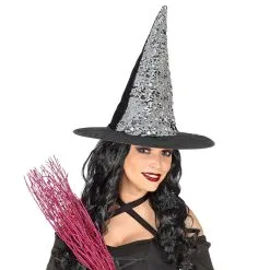 Omkeerbare Heksenhoed Paars En Zilver -Sprookjeskleding Verkoopwinkel wdm 2019 00259 3