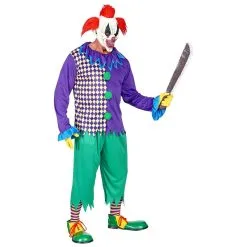 Enge Clown Cirque Du Macabre Man Kostuum -Sprookjeskleding Verkoopwinkel wdm 2019 0196 4 12