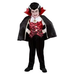 Gemeen Bijtende Vleermuis Vampier Jongen Kostuum