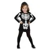 Afgrijselijk Angstaanjagend Skelet Halloween Meisje Kostuum