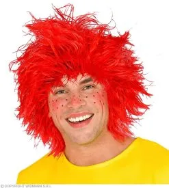 Grote Rode Bos Kabouter Pruik