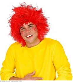 Grote Rode Bos Kabouter Pruik -Sprookjeskleding Verkoopwinkel wdm 2021 01993 3