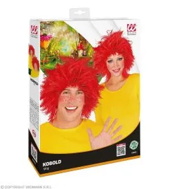 Grote Rode Bos Kabouter Pruik -Sprookjeskleding Verkoopwinkel wdm 2021 01993 5