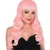 Pruik Bella Von Meerjung, Roze