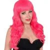 Pruik Bella Von Rockstad, Donkerroze