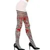 Panty Zwart Wit Bloederige Benen One Size Vrouw Kostuum