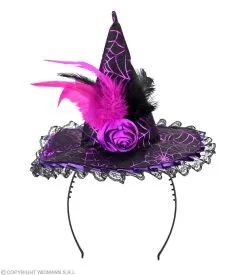 Haarband Met Heksenhoed -Sprookjeskleding Verkoopwinkel wdm 2021 53301 3 1