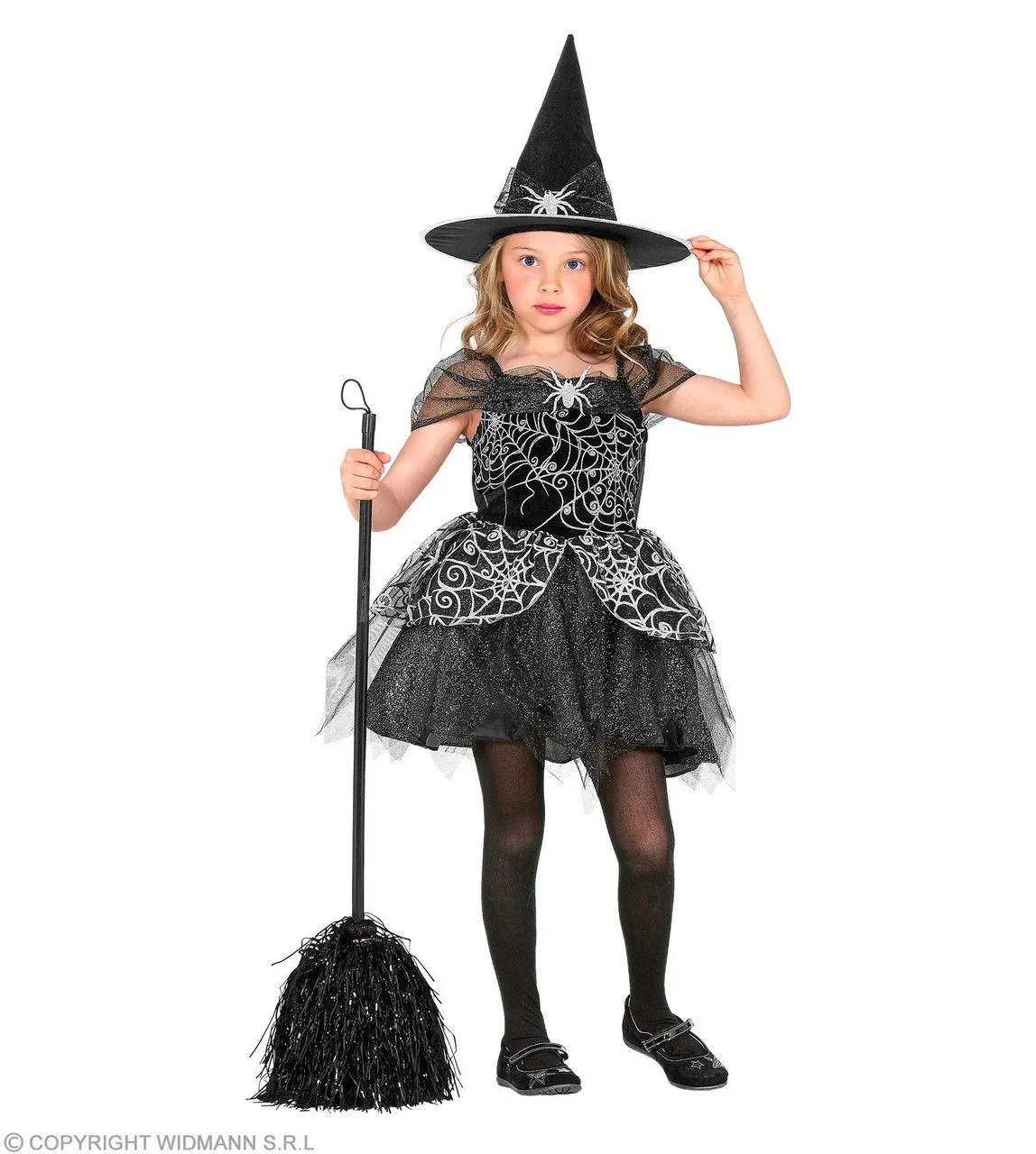 Spinnen Heks Spinderwebba Meisje Kostuum 3 Spinnen Heks Spinderwebba Meisje Kostuum - Afbeelding 3