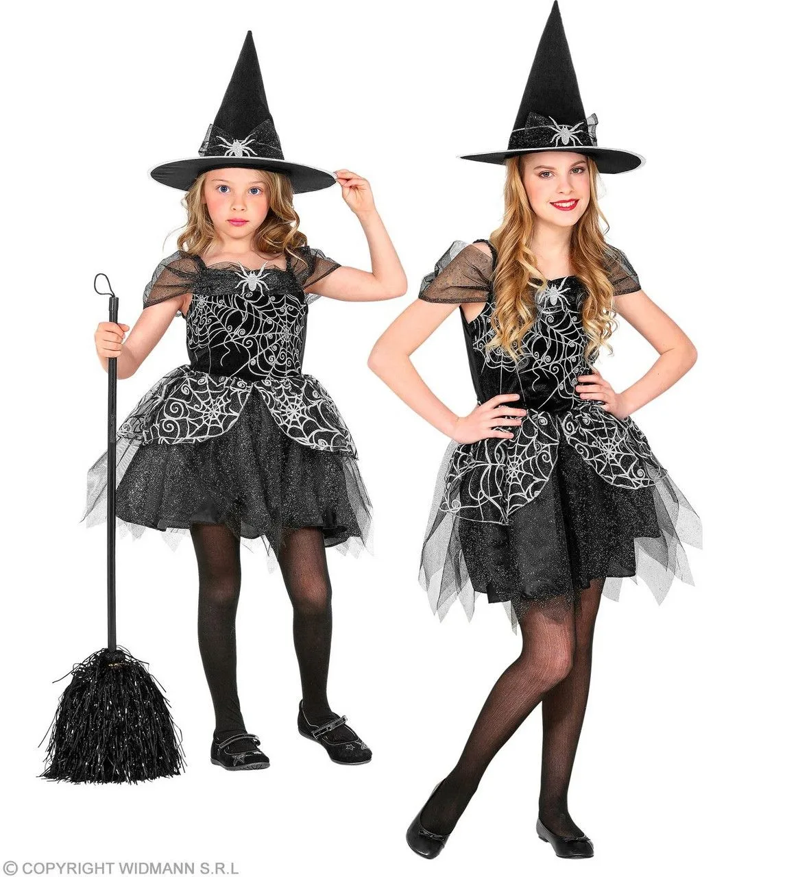 Spinnen Heks Spinderwebba Meisje Kostuum 4 Spinnen Heks Spinderwebba Meisje Kostuum - Afbeelding 4