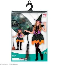 Heks Van Het Pompoenenbos Meisje Kostuum -Sprookjeskleding Verkoopwinkel wdm 2021 9735 6 3