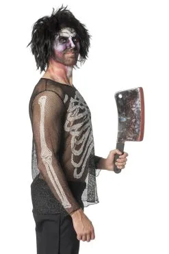Netshirt Skelet Man -Sprookjeskleding Verkoopwinkel wlb2016 6521 4 7