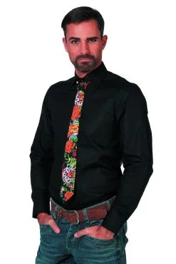 Kleurrijke Stropdas Halloween