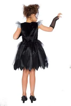 Griezelig Halloween Spinnenweb Meisje Kostuum -Sprookjeskleding Verkoopwinkel wlb2019 3782 3 12