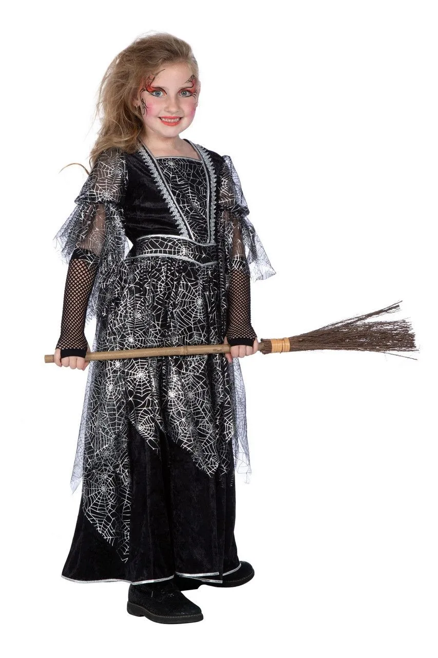 Spinnige Pinnige Spin Heks Meisje Kostuum 2 Spinnige Pinnige Spin Heks Meisje Kostuum - Afbeelding 2